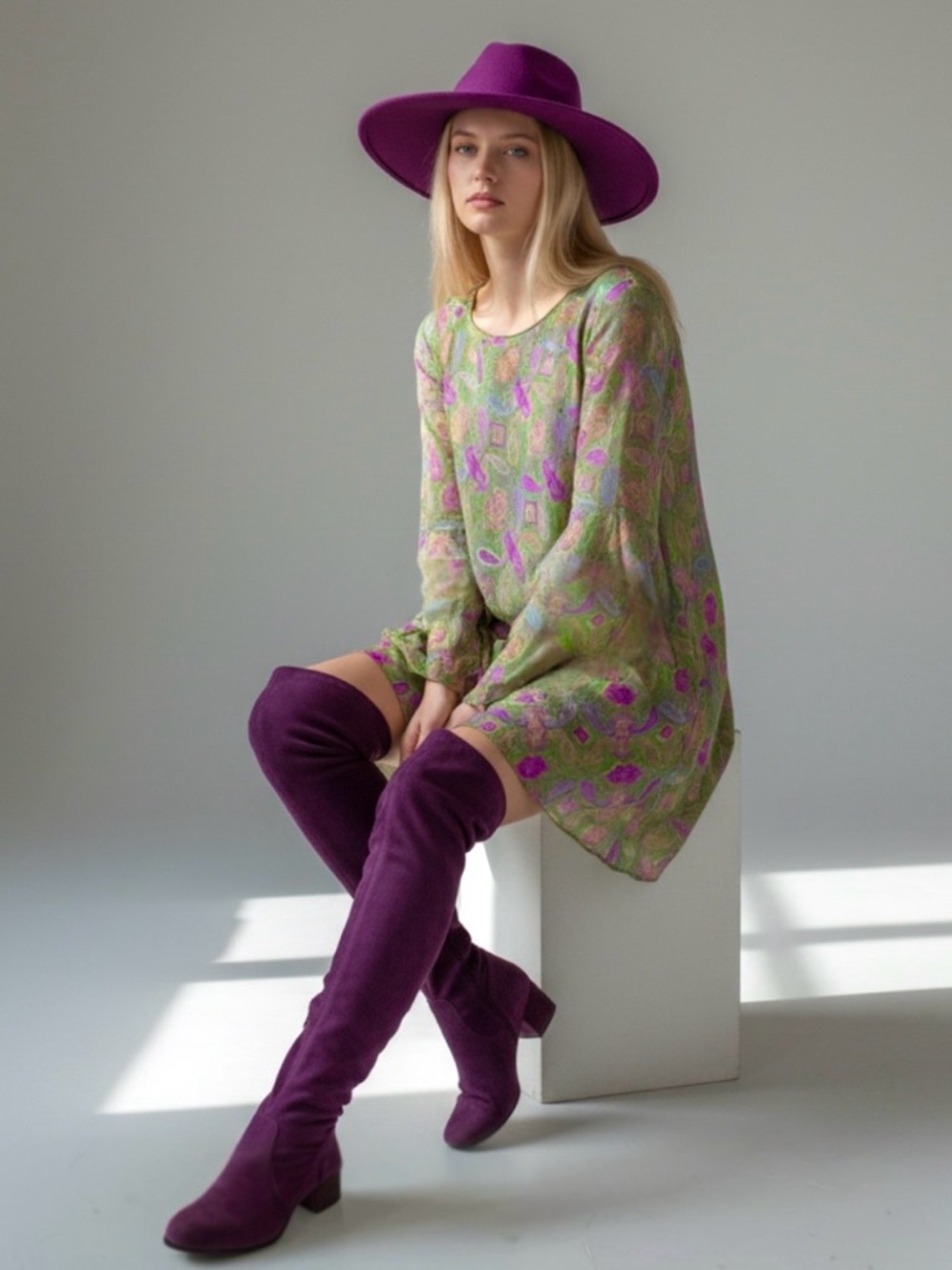 Stevie Paisley- Mini Dress